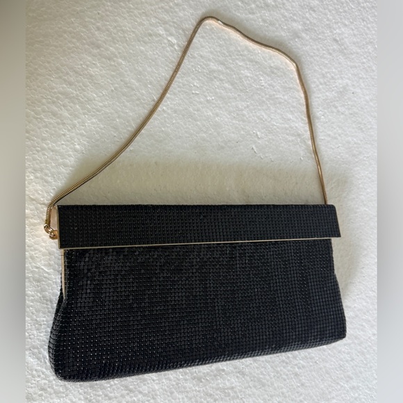Elegant Black Evening Clutch - Picture 1 of 12